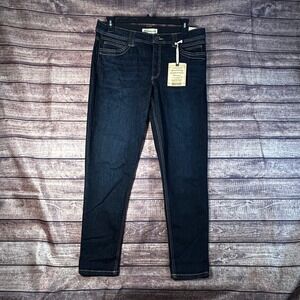 Democracy Womens 16 Ab Technology Freedom Ankle Skimmer Jeans Dark Indigo Wash